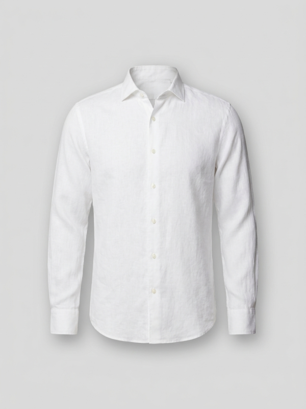 Camicia in lino lavato