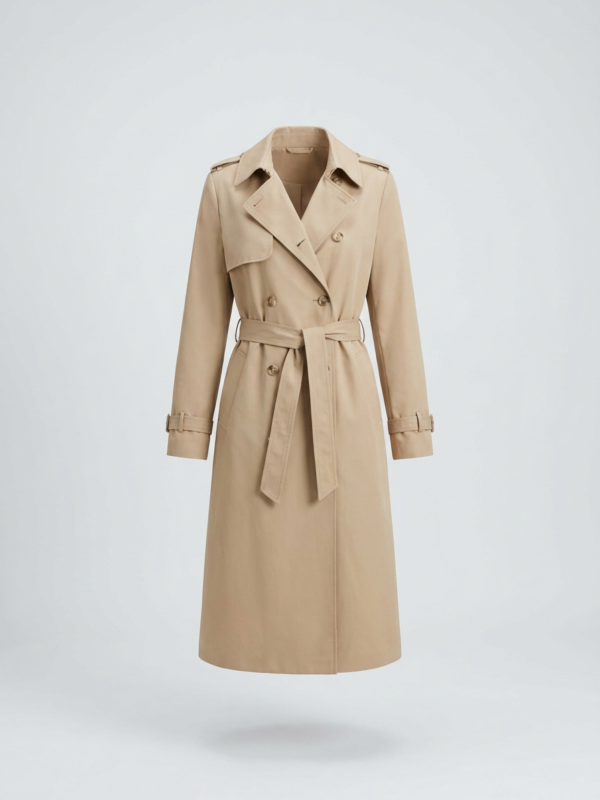 Trench con cintura